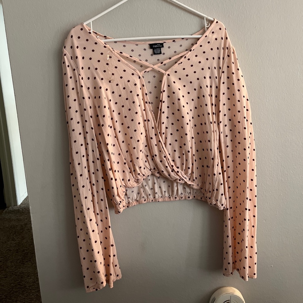 Rue 21 Polka Dot Top